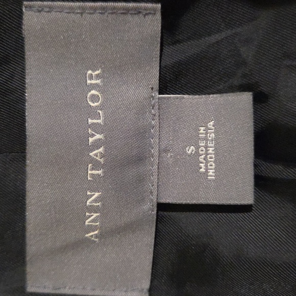 Ann Taylor Black Trench Coat - Picture 7 of 7
